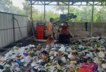 Dinas Lingkungan Hidup (DLH) Kabupaten Serang menyediakan mesin pemilah sampah untuk memisahkan sampah organik dan anorganik.