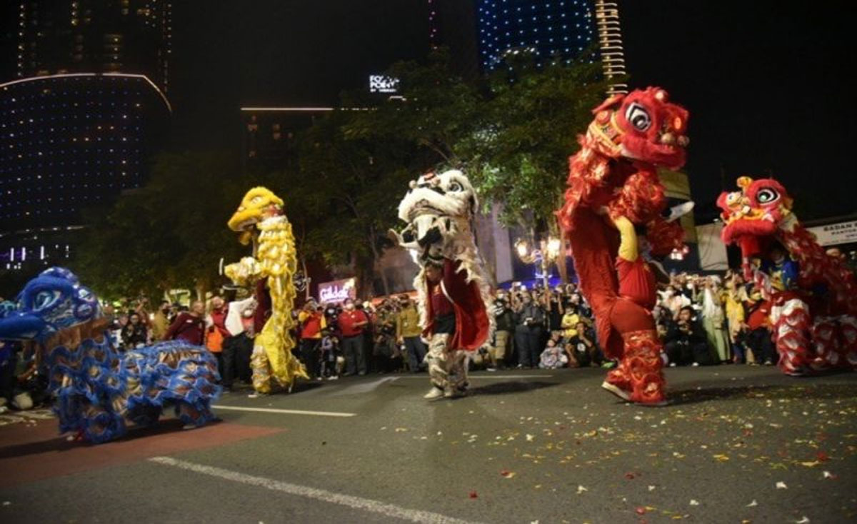 Pertunjukan-Barongsai
