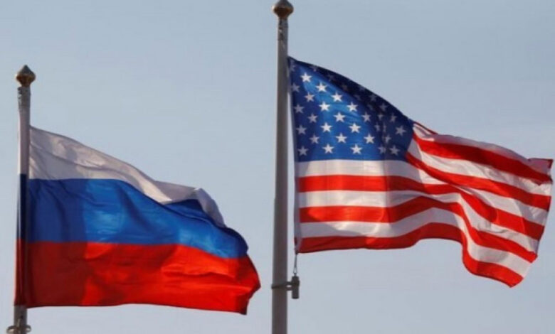 Bendera-Rusia-dan-Amerika