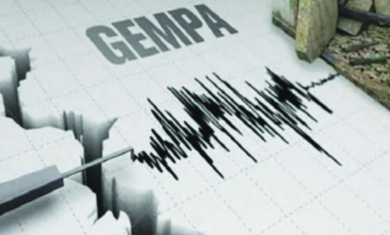 gempa ilustrasi