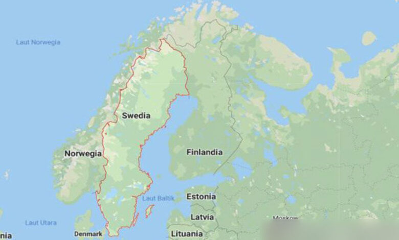 Peta-Swedia