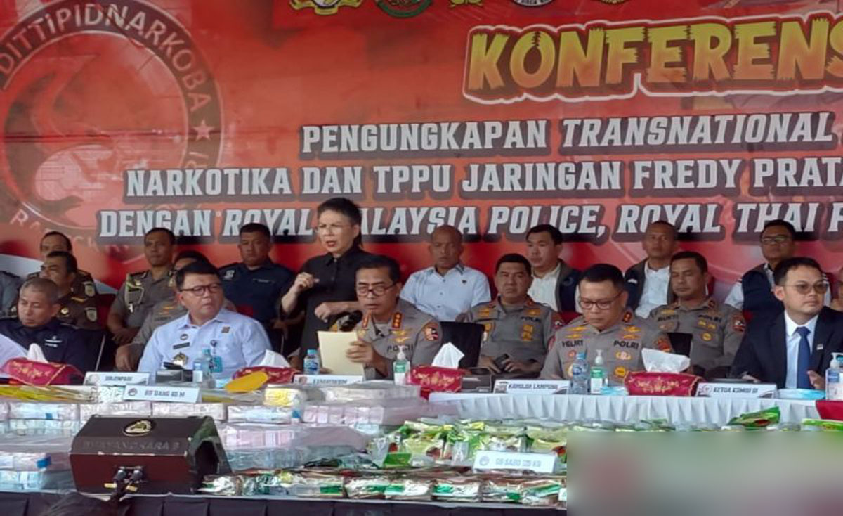 Bareskrim Sita Aset Jaringan Narkoba Fredy Pratama - Indoposco