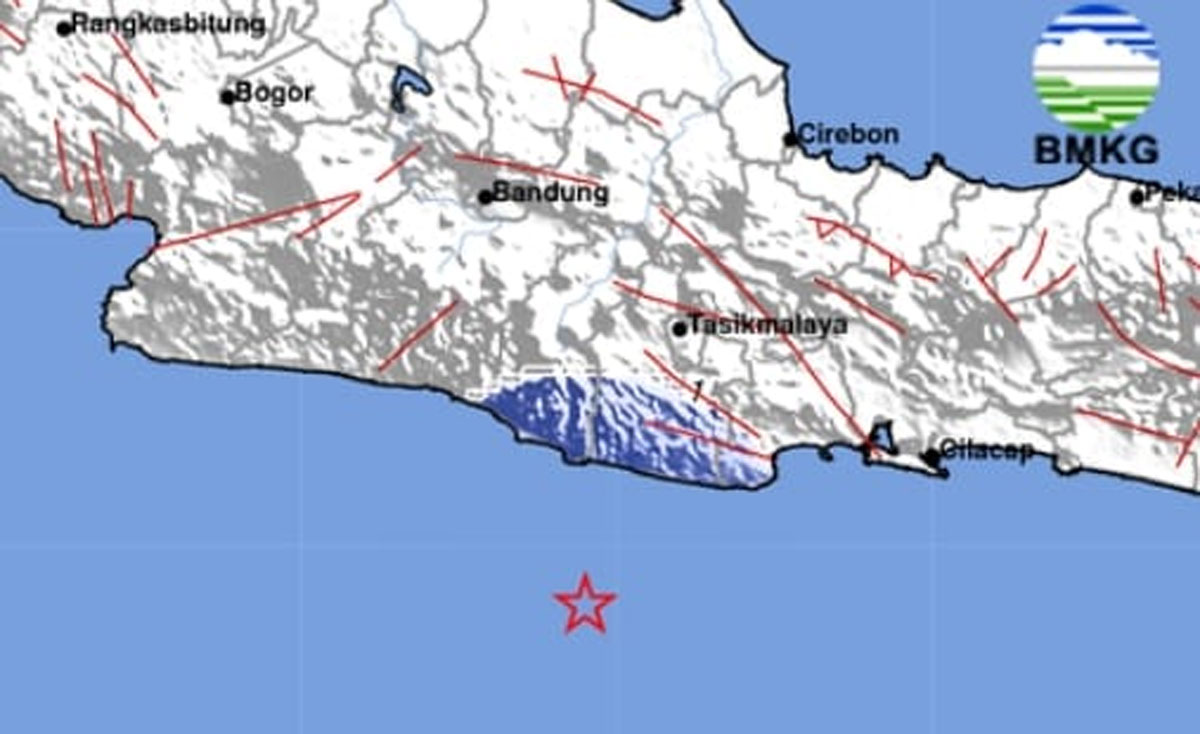 Gempa M4 3 Di Garut Bmkg Getaran Dirasakan Hingga Pangandaran Indoposco