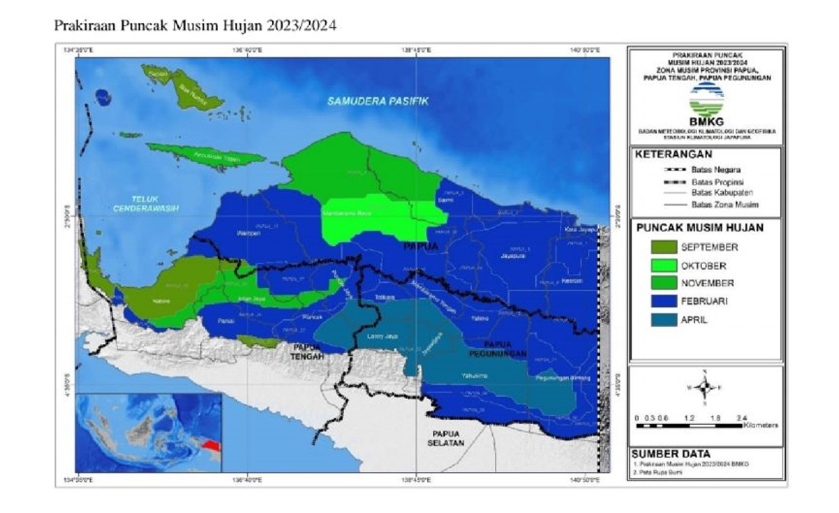 BMKG Prakirakan Hujan Ringan Guyur Sebagian Kota Di Indonesia - Laman 2 ...