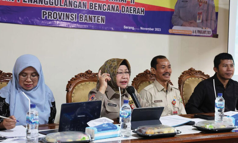 Pemprov Banten Gencar Lakukan Sosialisasi Pencegahan Dan Mitigasi Bencana Indoposco