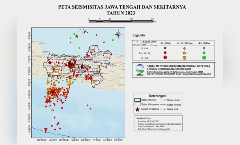 Peta-Seismisitas