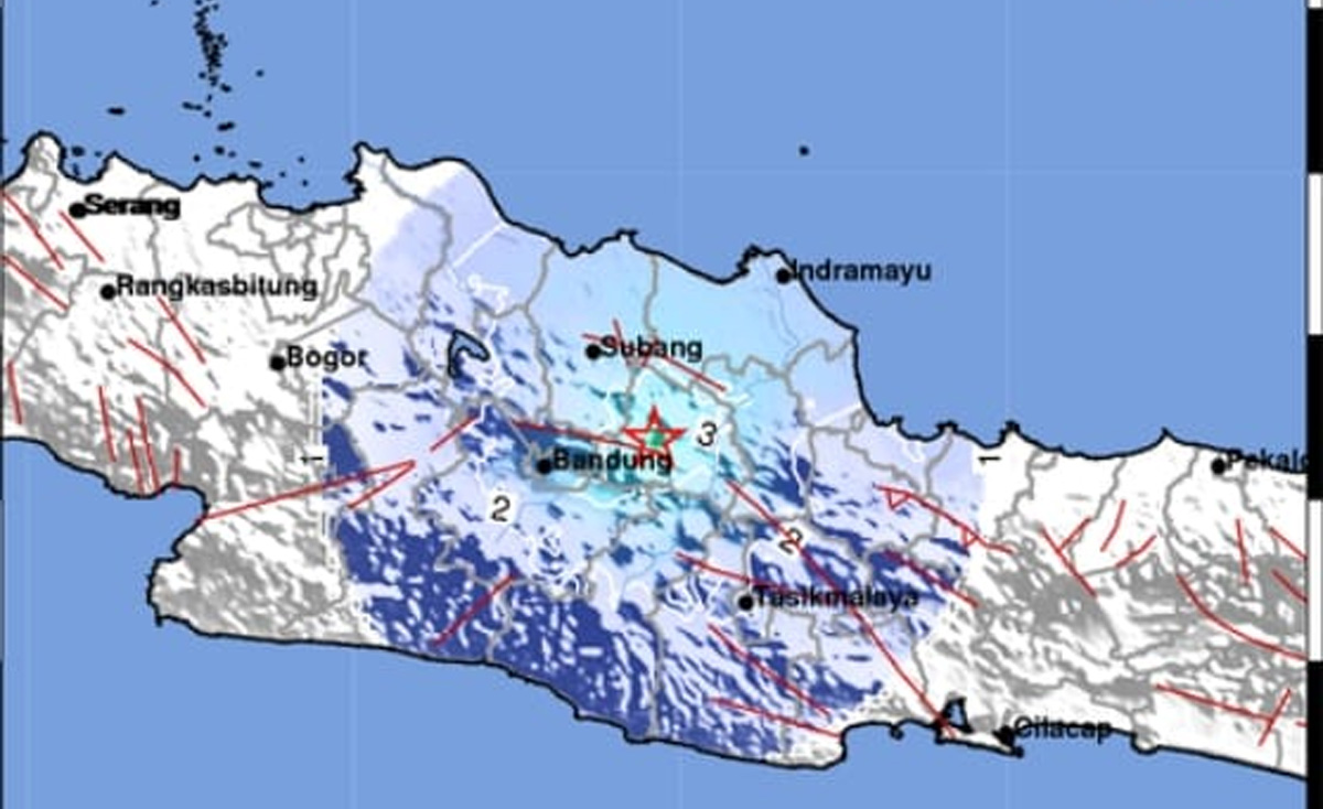 Gempa Susulan Ke Sumedang Bmkg Kategori Dangkal Dengan Kekuatan M Indoposco