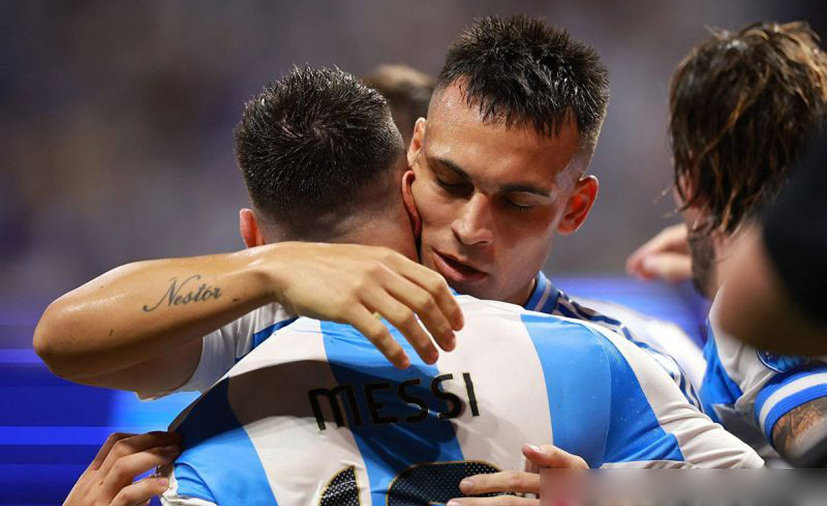 Messi-Lautaro