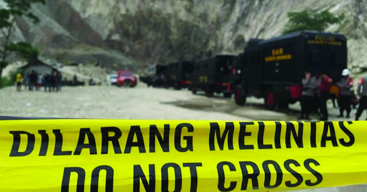 garis polisi